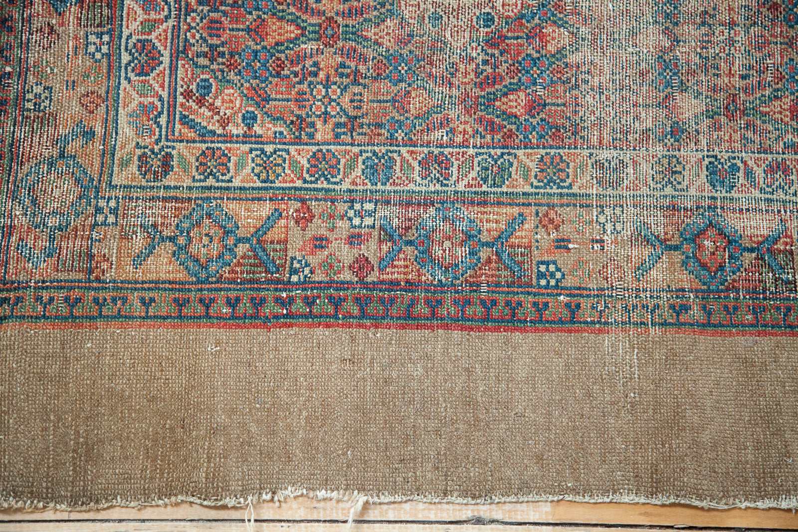 3x8 Antique Camel Hair Serab Style Runner // ONH Item 1460 Image 1