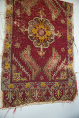  Antique Turkish Mat / Item 1461 image 11