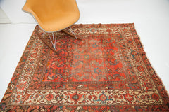 5x6 Vintage Hamadan Square Rug // ONH Item 1469 Image 3