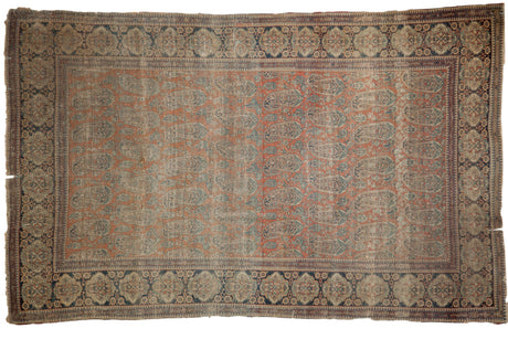 4x7 Antique Mohtashem Kashan Rug // ONH Item 1479