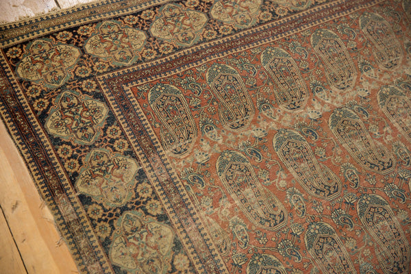 4x7 Antique Mohtashem Kashan Rug // ONH Item 1479 Image 5