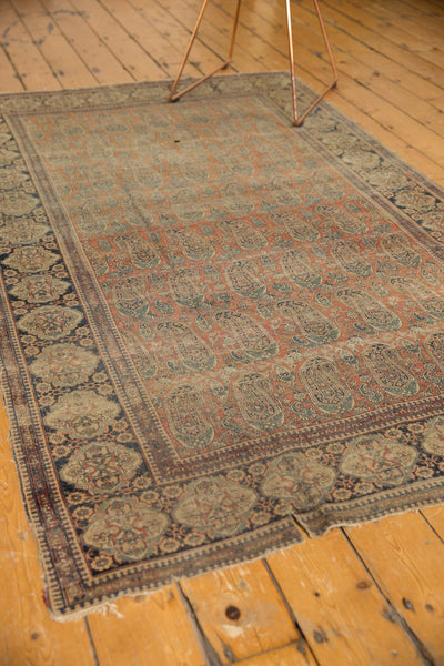 4x7 Antique Mohtashem Kashan Rug // ONH Item 1479 Image 6