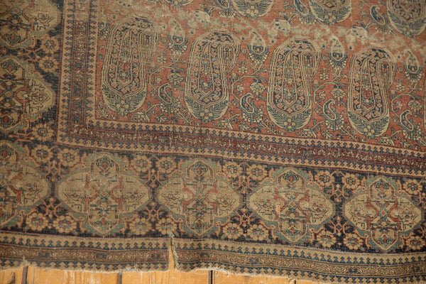 4x7 Antique Mohtashem Kashan Rug // ONH Item 1479 Image 8