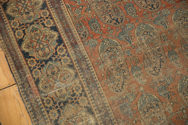 4x7 Antique Mohtashem Kashan Rug // ONH Item 1479 Image 14