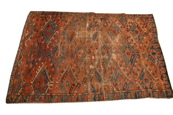 4x5 Antique Beshir Rug // ONH Item 1492 Image 1