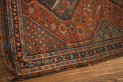 4x5 Antique Tribal Persian Shiraz Rug // ONH Item 1496 Image 8
