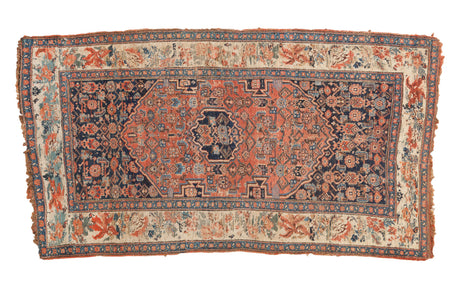 4x7 Antique Bijar Rug // ONH Item 1499