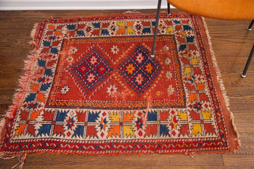 3x4 Bright Cheerful Turkish Rug // ONH Item 1515 Image 1