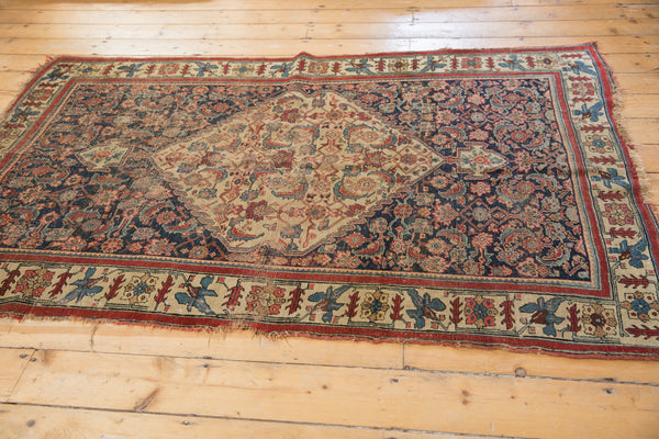 5x7 Antique Bijar Area Rug // ONH Item 1518 Image 6