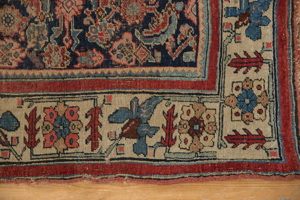 5x7 Antique Bijar Area Rug // ONH Item 1518 Image 8