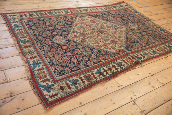 5x7 Antique Bijar Area Rug // ONH Item 1518 Image 10