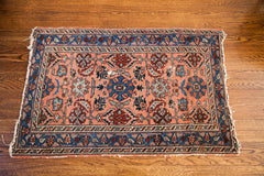 2.5x4 Vintage Persian Rug Mat // ONH Item 1523 Image 8
