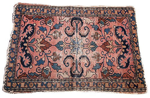 2x3 Early Persian Lilihan Rug Mat // ONH Item 1524 Image 9