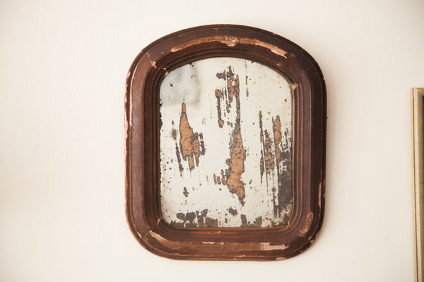Antique Distressed Shabby Mirror // ONH Item 1529 Image 1