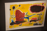 Vintage Yohanan Simon lithograph with signature and 11/100 edition number.
