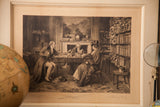 The full 'Breach of Promise' etching by W Dendy Sadler, with visible signatures and antique matting.