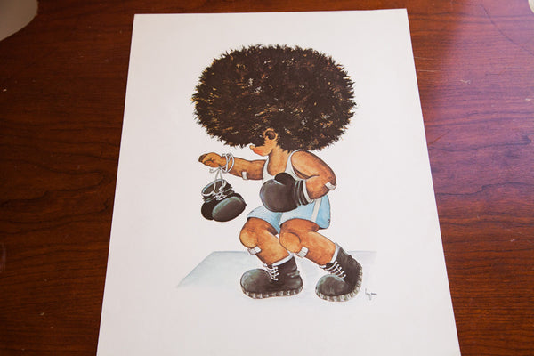 Vintage 70s Future Boxing Champ // ONH Item 1712