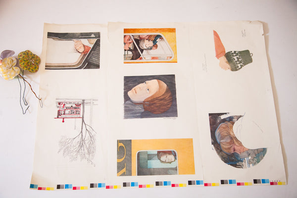 Original Childrens Book Proof Poster Art // ONH Item 1543