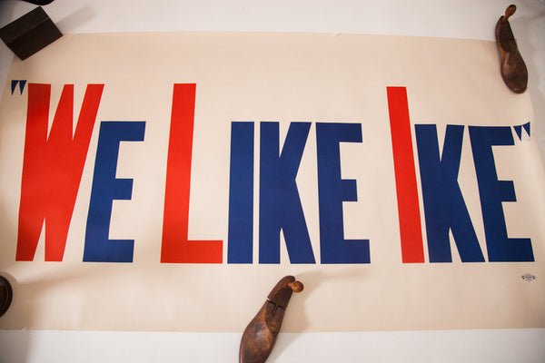 Mid Century Vintage We Like Ike Political // ONH Item 1551