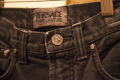Versace Jeans Couture Faded Acid Wash High Rise Pants // ONH Item 1568 Image 6
