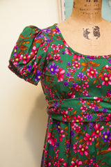 Vintage Floral Spring Dress // ONH Item 1569 Image 2