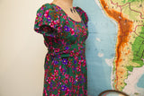 Vintage Floral Spring Dress // ONH Item 1569 Image 3