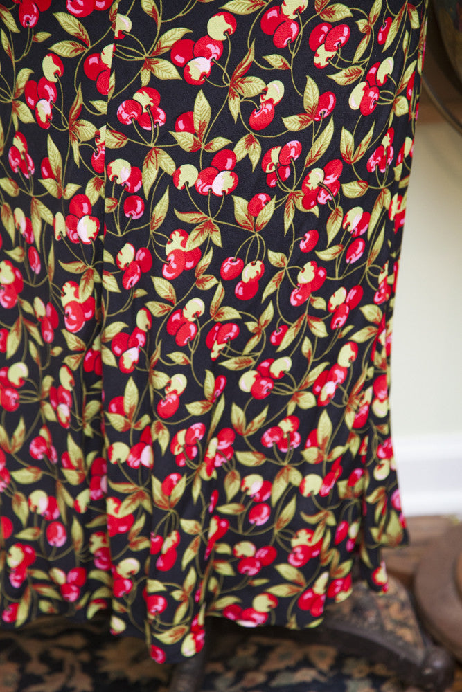 Vintage Betsey Johnson Cherries Dress