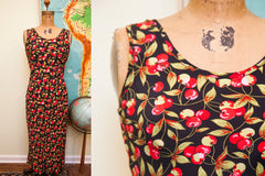 Vintage Betsey Johnson Cherries Dress // ONH Item 1570 Image 7