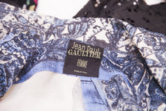 Vintage Gaultier Designer Button Down Silk Blouse // ONH Item 1579 Image 8