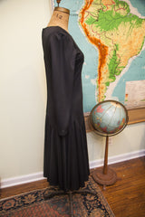 Vintage Edith Flagg Black Dress // ONH Item 1580 Image 3