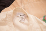 Vintage Geoffrey Beene Sport shirt with white cotton label and textured collar stitching.