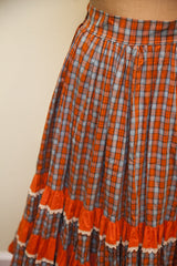 Vintage 50s El Encanto Roney Plaza Miami Squaredancing Skirt // ONH Item 1586 Image 1