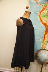 Vintage 60s Black Romper Dress // ONH Item 1589 Image 2