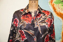 Vintage Moschino Buttondown Blouse Shirt // ONH Item 1590 Image 1