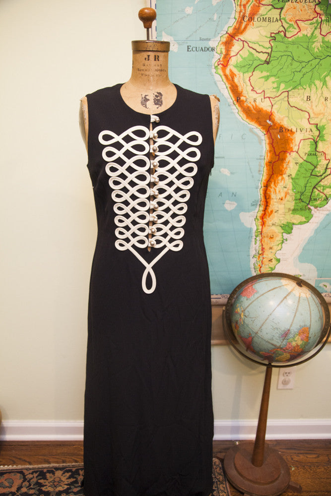 Vintage Moschino Black Dress // ONH Item 1591 Image 1