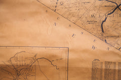 Vintage 1930s Dolph Stewart Orange County New York Map // ONH Item 1593 Image 4