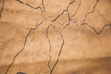 Monroe section of vintage Orange County map, tan with dark outlines, showing visible folds.