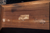 Antique maker's label with signature and 1769 date on the wood interior.
