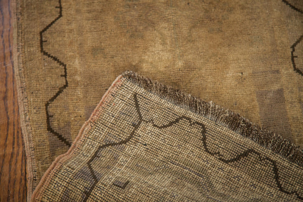 2x4 Faded With Outline Vintage Turkish Rug Runner // ONH Item 1621 Image 7