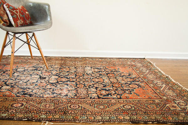 4x7 Antique Worn Feraghan Rug // ONH Item 1622 Image 10