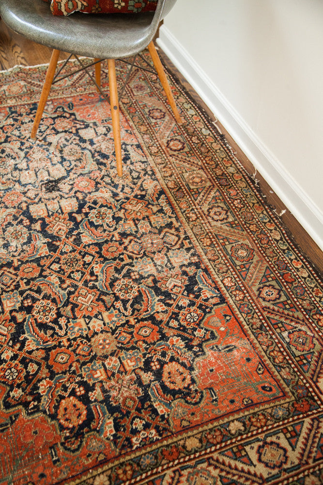 Antique Fereghan Persian Rug 4'3