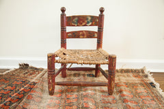 Primitive Antique Folk Art Childs Chair // ONH Item 1629