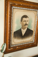 Antique Portrait Of Pensive Man // ONH Item 1632 Image 3