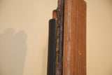 Rolled 1940s Denoyer Geppert World Map edge, displaying 