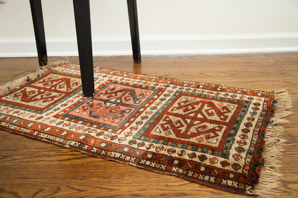 2x3 Antique Caucasian Rug // ONH Item 1635 Image 2