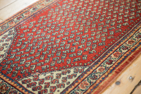 2x4 Small Red Mir Sarouk Vintage Rug // ONH Item 1639 Image 5