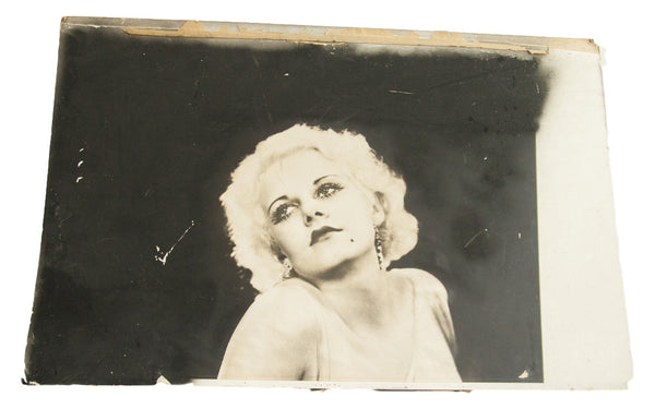 Vintage Jean Harlow Graffitti Street Art // ONH Item 1644