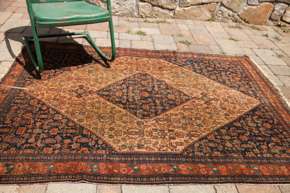 5x6 Antique Persian Senneh // ONH Item 1647 Image 1