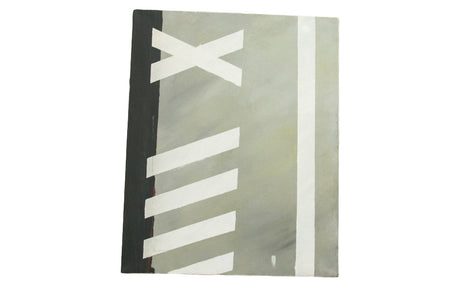 Minimalistic Vintage Modern Painting // ONH Item 1657