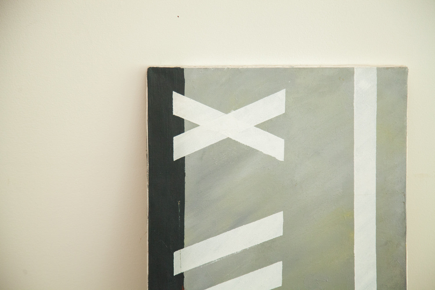 Minimalistic Vintage Modern Painting // ONH Item 1657 Image 1